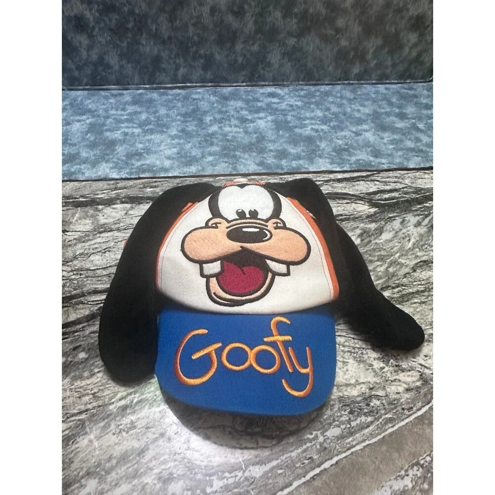 Disney Parks  Goofy Youth Trucker Hat with Embroidered
